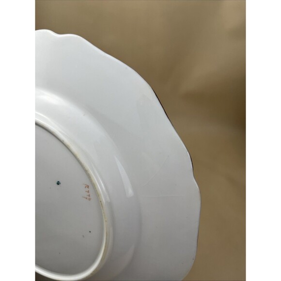 2 HTF Antique Spode Copeland Cobalt Blue Gold Trim R7767 Salad Plate 7 3/4” - Picture 12 of 12